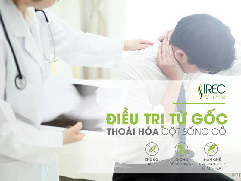 Điều trị từ gốc thoái hoá đốt sống cổ